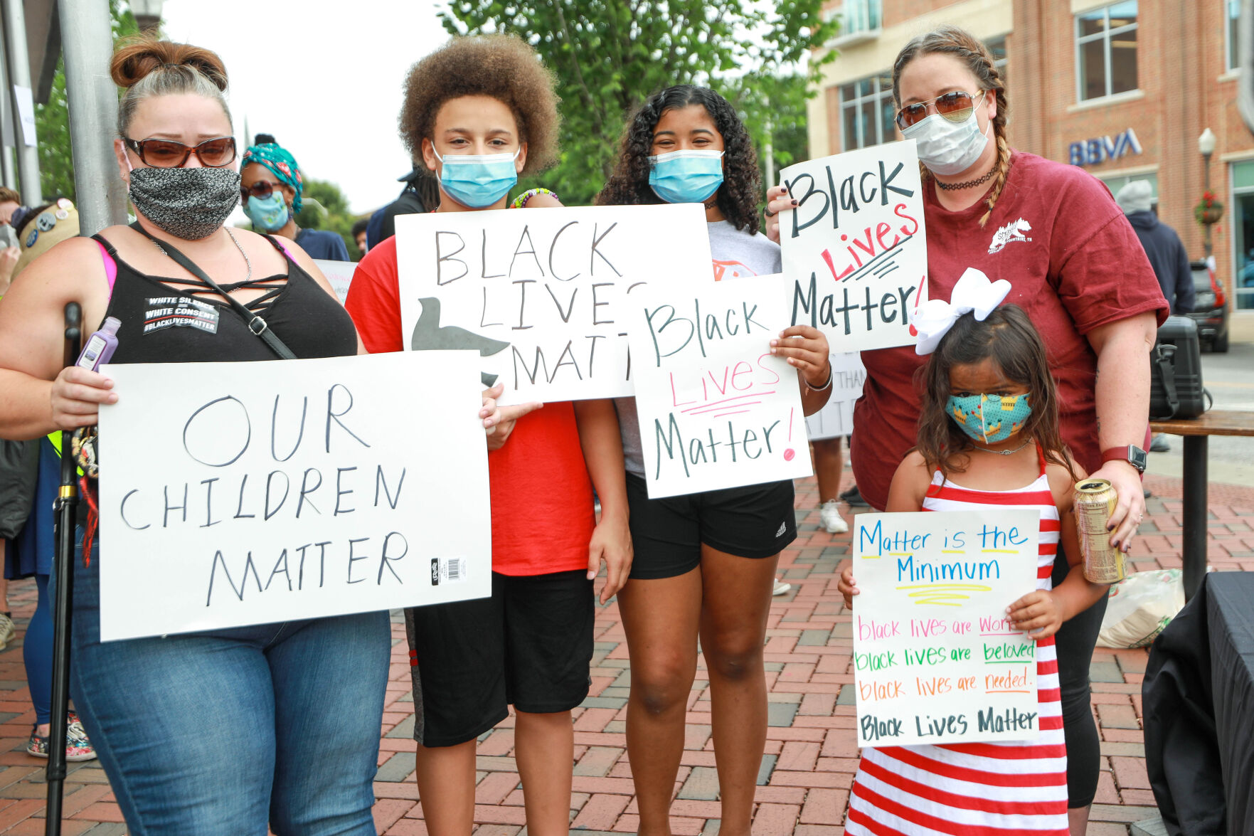 Auburn Students & Community for Change protest and march